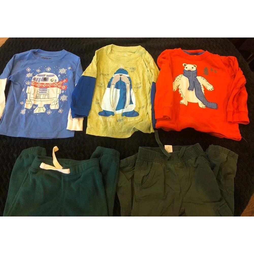Winter 2t bundle lot shirt pants